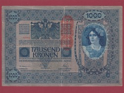 Osztrák-Magyar Monarchia 1000 Korona bankjegy 1902