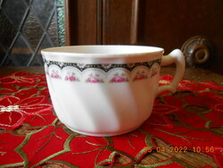 Zsolnay antik csavart teás csésze, 1910-es évekből