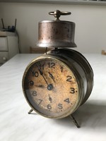 Copper cloaked alarm clock
