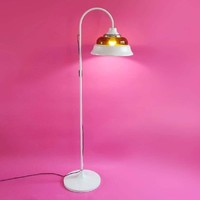 Space age nature floor lamp