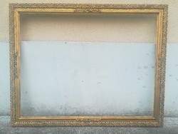 Beautiful picture frame. Nest: 80x60 cm. Color: gold, antique.