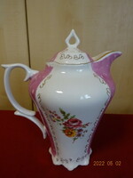Keleti porcelán gyönyörű  teáskanna rózsa mintával. Fine porcelán  1.5 literes Vanneki! Jókai.