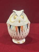 Raven house porcelain garden owl