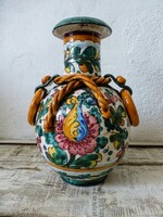 Faenza's large, antique floor vase