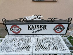 Kaiser retro világítós reklám