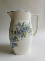 Granite water jug with a rare forget-me-not pattern from the 50s