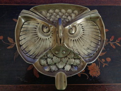 Art Nouveau owl cigar cutter - ashtray