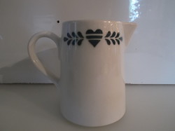 Porcelain - 1920s - wilhelmsburger - jug - 13 x 10.5 cm + 4 cm ear - flawless