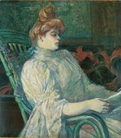 Toulouse-Lautrec - Madam X - vászon reprint vakrámán
