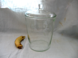 Large glass jar, vase, holder