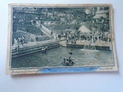 D190292 old postcard - budapest, star hill - Árpád beach bath 1928