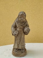Kerámia szerzetes, szobor eladó!