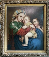 Máriát ábrázoló festmény
