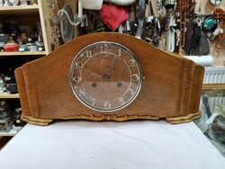 Old fireplace clock