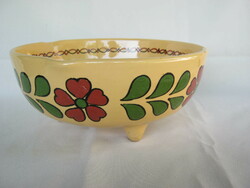 Fruit washer with glazed ceramic filter bowl
