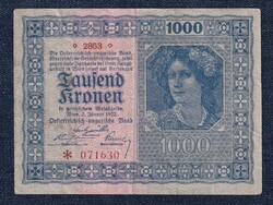 Ausztria 1000 Korona bankjegy 1922 (id30031)