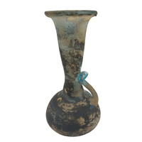 Italian antique glass vase - m01048