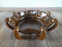 Small granite art deco ceramic bowl