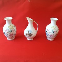 Német porcelán, Bavaria váza ( 3 db)