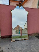 Antique baroque mirror 265x125cm