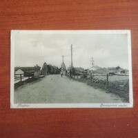 Mezőtúr - Berettyó - híd - 1928 képeslap