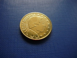 Luxembourg 50 euro cents 2021! Unc! Rare!!