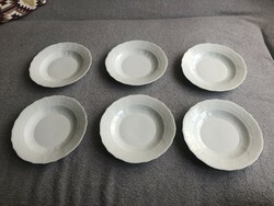 Herendi fehér tányérkészlet