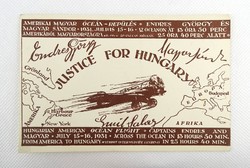 1I840 Justice for Hungary képeslap levelezőlap