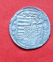 II.Lajos 1516-1526, ezüst denár 1522 L K.