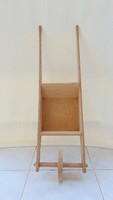 Retro wooden wheelbarrow toy, decor or flowerpot 76 cm