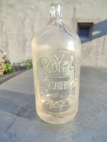Royal low water factory, Budapest, antique word bottle
