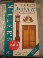 N 35 Miller's Antiques lexikon Font +Euró árakkal 2001-os 807 ol mindenre kiterjedő témakörben Angol