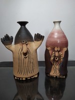 Vertel Andrea figurális kerámia vázák