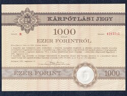 Kárpótlási jegy 1000 Forint bankjegy 1991 R sorozat (id61204)