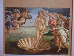 A festészet remekművei - Venus születése reprodukció