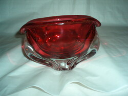 Vintage murano serious glass bowl