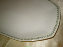 HUTSCHENREUTH  porcelán nagy kínáló ovális tál hibátlan 37x24x4 cm.