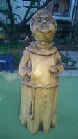 Kapatos barát-faszobor-figura, benne rejtett italtartóval  28 cm, hibátlan