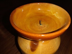Ceramic candle holder 15 cm