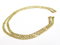 Gold men's necklace (k-au94505)