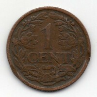 Hollandia 1 holland cent, 1922