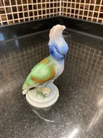 Porcelán madár kakadu