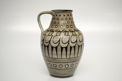 Old pigeon, marked ceramic vase / retro vase