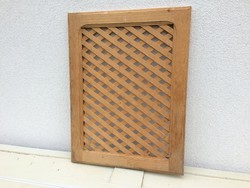 Wooden lattice wall decoration pine window nun lattice ventilation grille 66 x 49.5 cm