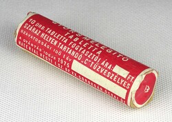 1I947 Régi bontatlan gyorsmelegítő tabletta csomag 1975