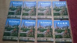 Budapest a Duna gyöngyszeme. Több nyelven. 