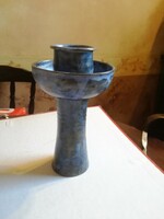 Skandináv kerámia váza/gyertyatartó
