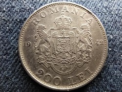 Románia I. Mihály .835 ezüst 200 Lej 1942 (id61319)