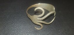 Craftsman bracelet made of antique silver fork