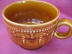 Baroque granite honey in brown cup